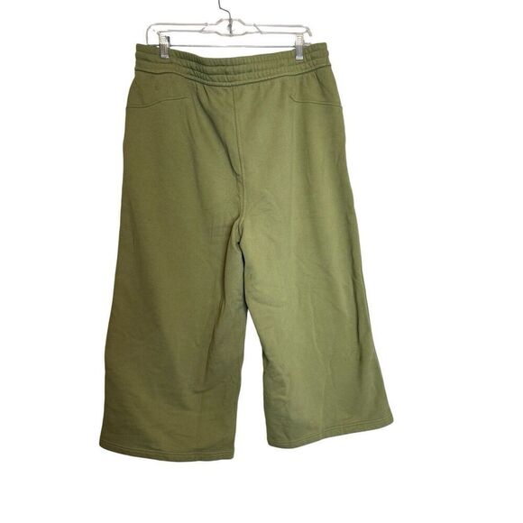 Lululemon Loungefull Pants Womens 14 High Rise Wide Leg Crop Pull-on Elastic - Picture 3 of 5